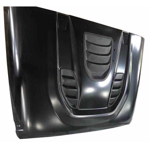 Buy Modified enhanced ventilation Hell Cat models Metal Engine hood cover for Wrangler JK 07+ vented hood bonnet for JK at wholesale prices