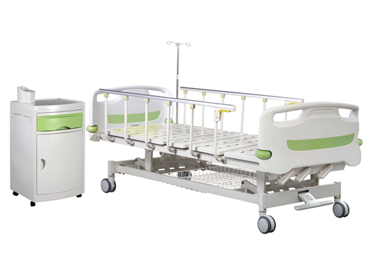 Manual medical bed