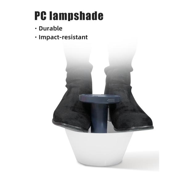 Rechargeable Powered Solar Table Lamp Light Outdoor Patio 4100K IP55