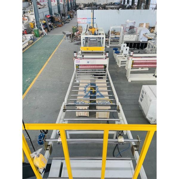 2440mm Length PVC Artificial Marble Sheet Machine extrusion line With ABB Inverter