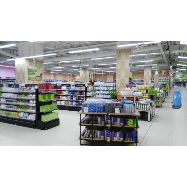 Buy Supermarket Mini Walk Behind Scrubber Dryer With Overlength Wire 17 Inch at wholesale prices