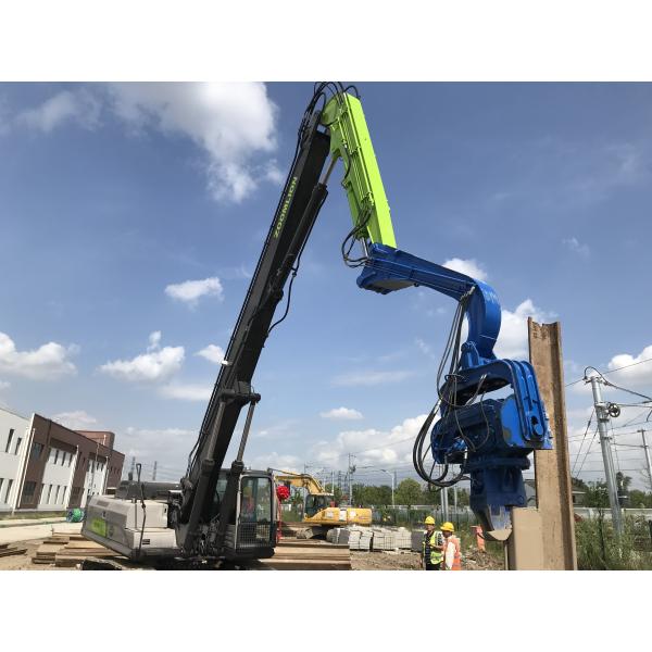Buy 12 Meter Hydraulic Piling Vibro Hammer With 385KN Force at wholesale prices