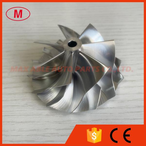 B58 reverse 56.00/68.01mm 7+7blades Performance Design Turbocharger milling/aluminum 2618/Billet compressor wheel