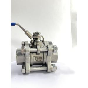 NPT Bsp BSPT Female Thread Screwed Full Bore Butt Weld Industrial Threaded Ball