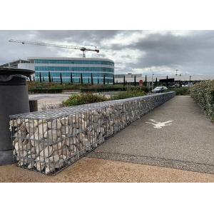 PVC Coated Retailing Wall Gabion Fence System