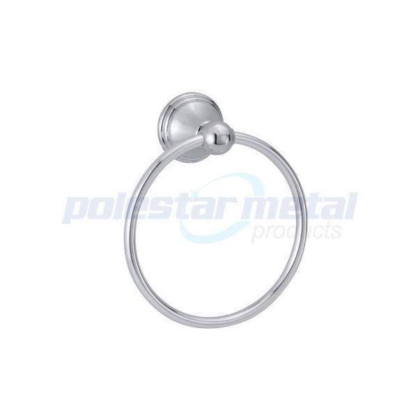 Buy Zamak 32500 Series Bathroom Hardware Accessories Decorative Towel Rings For Bathrooms at wholesale prices