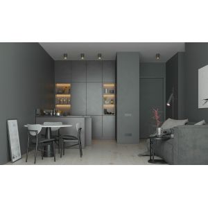 Rustic Traditional Leather Cabinets and Wardrobes for Customized Storage