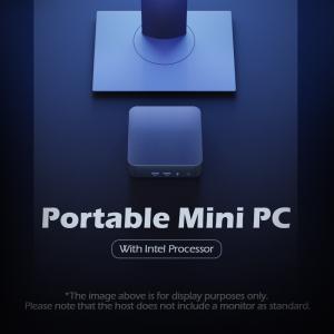 Single LAN Dual HDMI Intel N100 Mini PC DDR4 16GB For Home Office