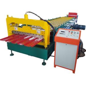China Roofing Corrugated Sheet 8kw Cold Roll Forming Machine on sale