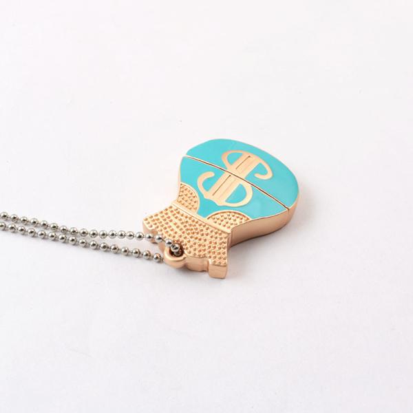 Necklace Crystal Usb Stick 128gb Gift For Lady And Kids Christmas And Holiday