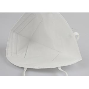 4 Layers Folding FFP2 Mask Against Dust Elastic Ear Loops No Pressure To Ears