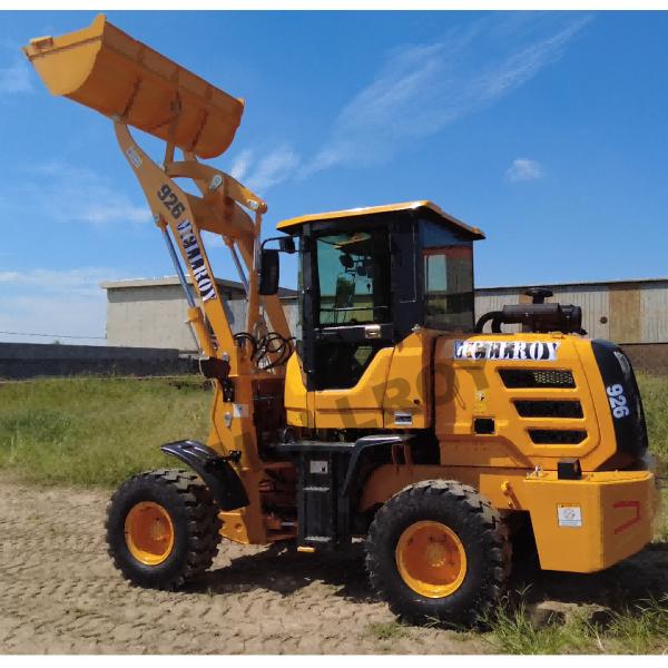 Construction Hub Articulating Front Wheel Loader 1500 Kg Operating Load