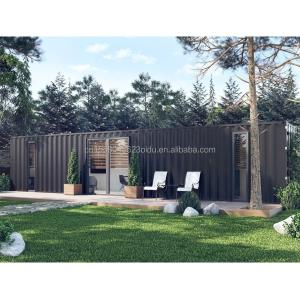 Newly Popular 40ft Modified Shipping Container with 2 Bedrooms and Aluminum