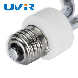 500W Clear Carbon Fiber Infrared Heating Lamp Medium Wave