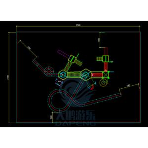 Aqua Park Playground Water Slide Family Fiberglass Big Splash Slide Anti