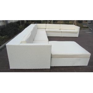 8pcs cheap PE rattan garden sofas