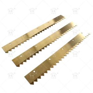 TiN Coated Toothed Blade Serrated Blade 12 Inch 10 Inch