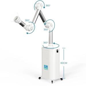 UV dental clinic external oral aerosol suction machine,aerosol suction UV