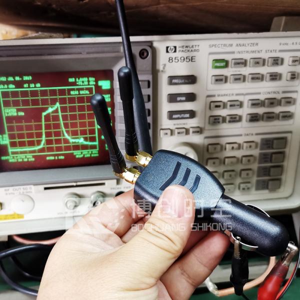 The US GPS Beidou jammer direct dipper 12V-24V power supply trolley location anti tracking jammer Beidou satellite jamme