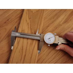 Matt Engineered Oak Chevron Flooring Brown Stain Selected Grade