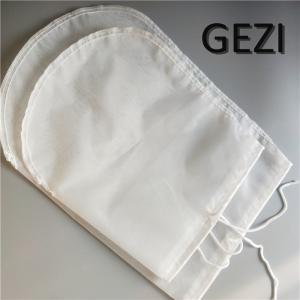 12*12 inch Food Grade 200 micron Nylon Mesh Nut Milk Tea Filter Bag Straining