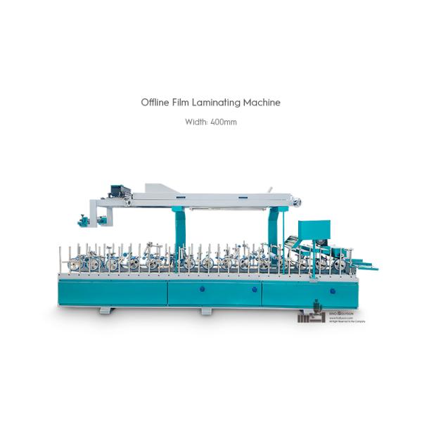Width 300mm Inline / Offline PVC Wall Panel Film Laminating Machine(Cold Glue Version)