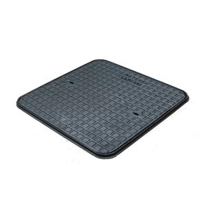 Quality Anti Frozen Single Seal Manhole Cover D400 Ductile Iron Square For Main Roads for sale