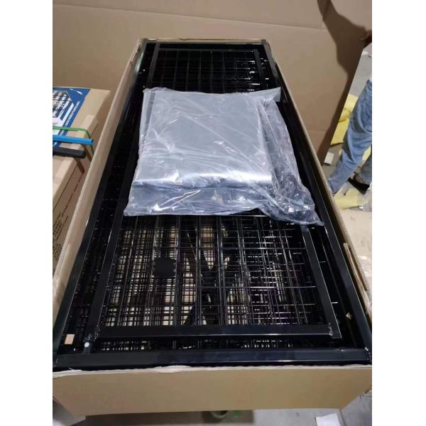 Large Folding Pet Cage For Dog House / Metal Dog Crate Kennel With Gate