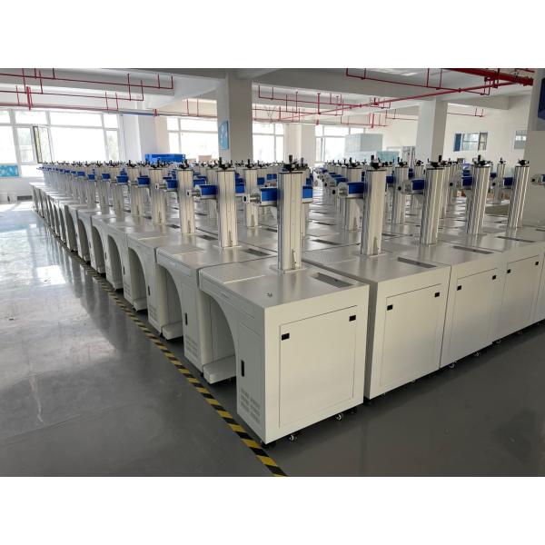 Rotary Fiber Laser Color Marking Machine 7000mm/s Mopa JPT Fiber Laser Marker