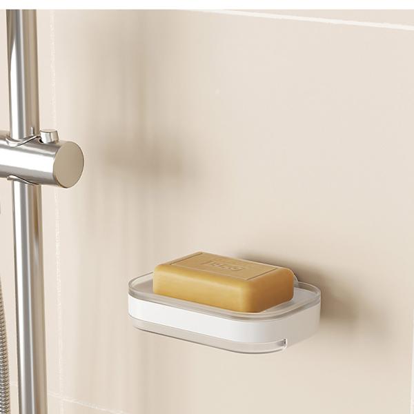 Buy Drill-Free Plastic Shower Caddy Adhesive Shower Organizer for Bathroom and Kitchen at wholesale prices