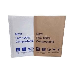 ZGCX Honeycomb Paper Envelope Biodegradable Honeycomb Padded Mailer Bubble Biodegradable Packaging Bubble Envelope Recyclable