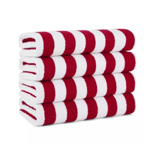 100% Cotton Beach Towel with 300gsm-535gsm Weight and 140x70cm Size for Ultra