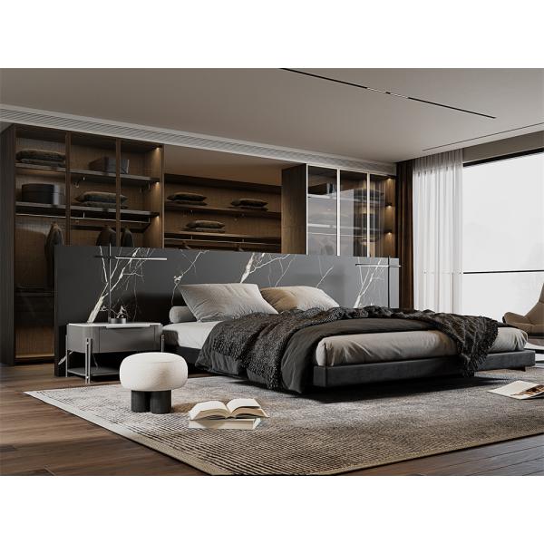 Buy Black Matt Sintered Stone Slab 1420x2700mm for Living Room at wholesale prices