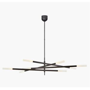 Rousseau Grande Eight Light Articulating Chandelier KW 5589