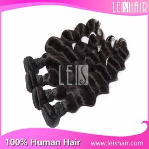 Popular wholesale pure virgin indian remy human hair weft