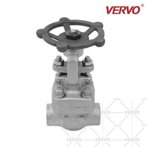 Quality Industrial Gate Valve ISO 15761 Industrial Valves Forged Steel Stainless Steel F304 316L 0.5 Inch Gate Valve 800lb SW for sale