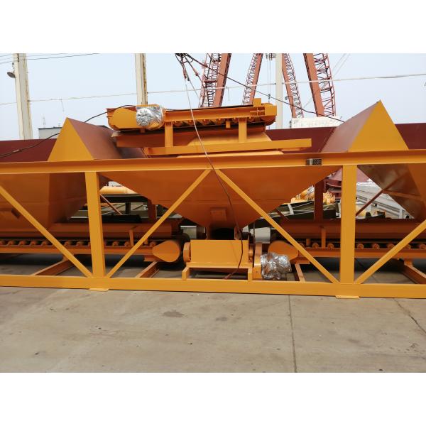 Pneumatic Discharge 3/4 Bins Concrete Batching Machine For Mixing Plant