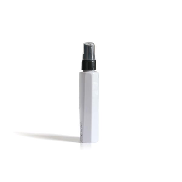 Unique Design White Shampoo Bottle / 100ml Decorative Shampoo Pump Bottles