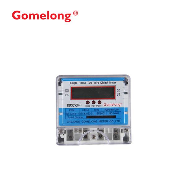 Buy 2022 New DDS5558 Single Phase Two Wire Electricity Energy Meter at wholesale prices