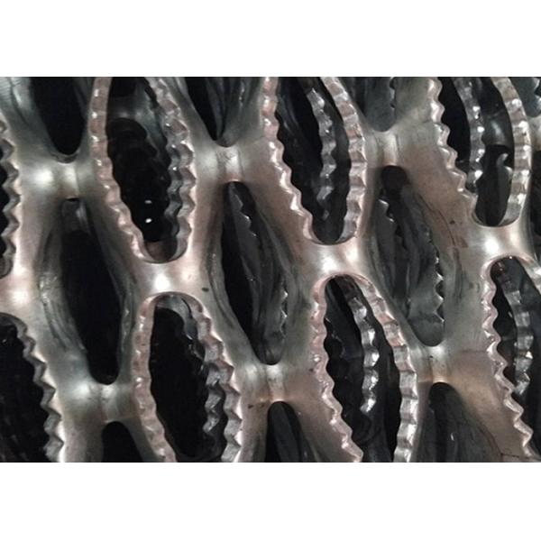 3.66m Length Perforated Metal Plate Diamond Roof Walkway