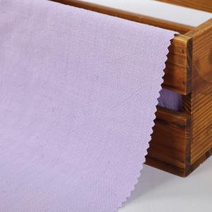 Solid Color Stonewashed Soft Plain Dyed Blend 30% Linen 70% Viscose Fabric for