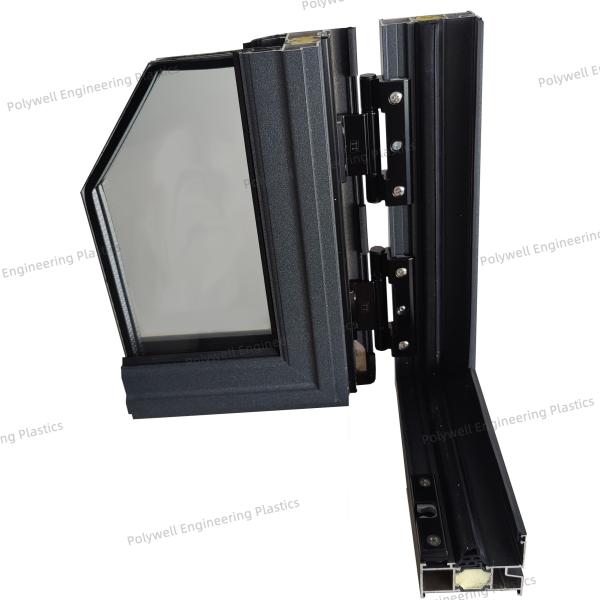 Customized Composite Aluminium System Window With Thermal Break Profile Sound