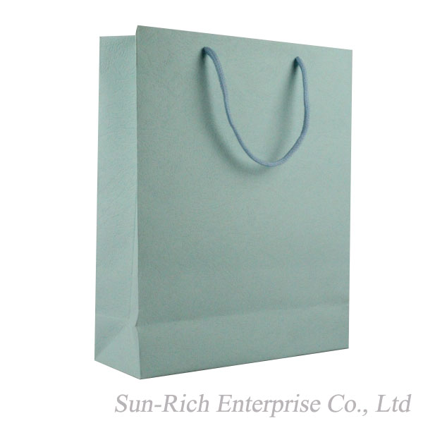 Solid color paper Shopping bag gift box for sale