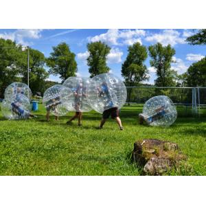 Comercial 1.0M 1.8M TPU Human Hamster Bumper Ball Soccer Football , Loopy Zorb Ball