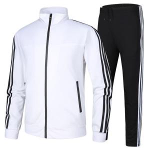 China Cheap Price Sweatsuit Mens Polyester Tracksuit on sale