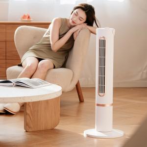 China Rechargeable Bedroom Standing Fan Polymer Battery 10000mAh Office Tower Fan on sale