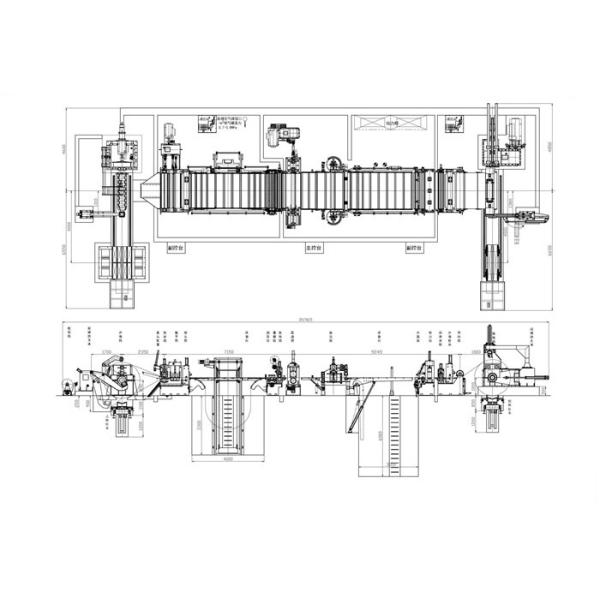 Precision Steel Coil Slitter Slitting Line Machine For Slitting Stainless Steel 2 X 850