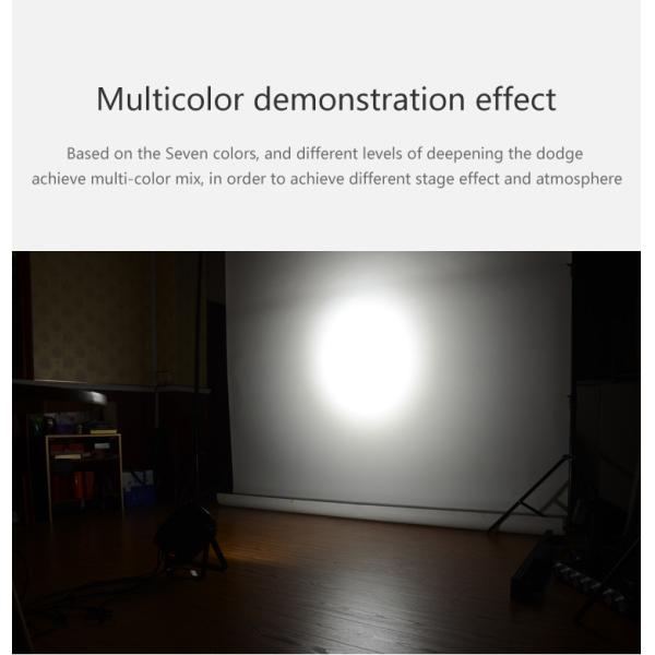 200Watt DJ Stage Lights 4 Eyes Cob 120 LED Par Lamp Energy Saving