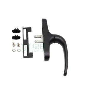 Aluminum Profile Design UPVC Window Door Handles Modern Lock Handle Hardware