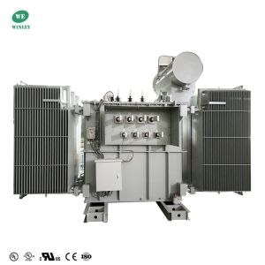 6500 Kva Substation Power Transformer Step-Up 480V To 13800V Double-Split Solar